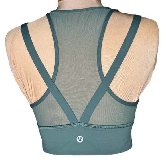 Lululemon Sun Setter Bra Dark Forest Sport Bra
Army Green size 6 - Picture 4 of 10